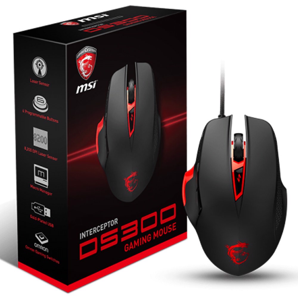 MSI Interceptor DS300 Gaming Mouse