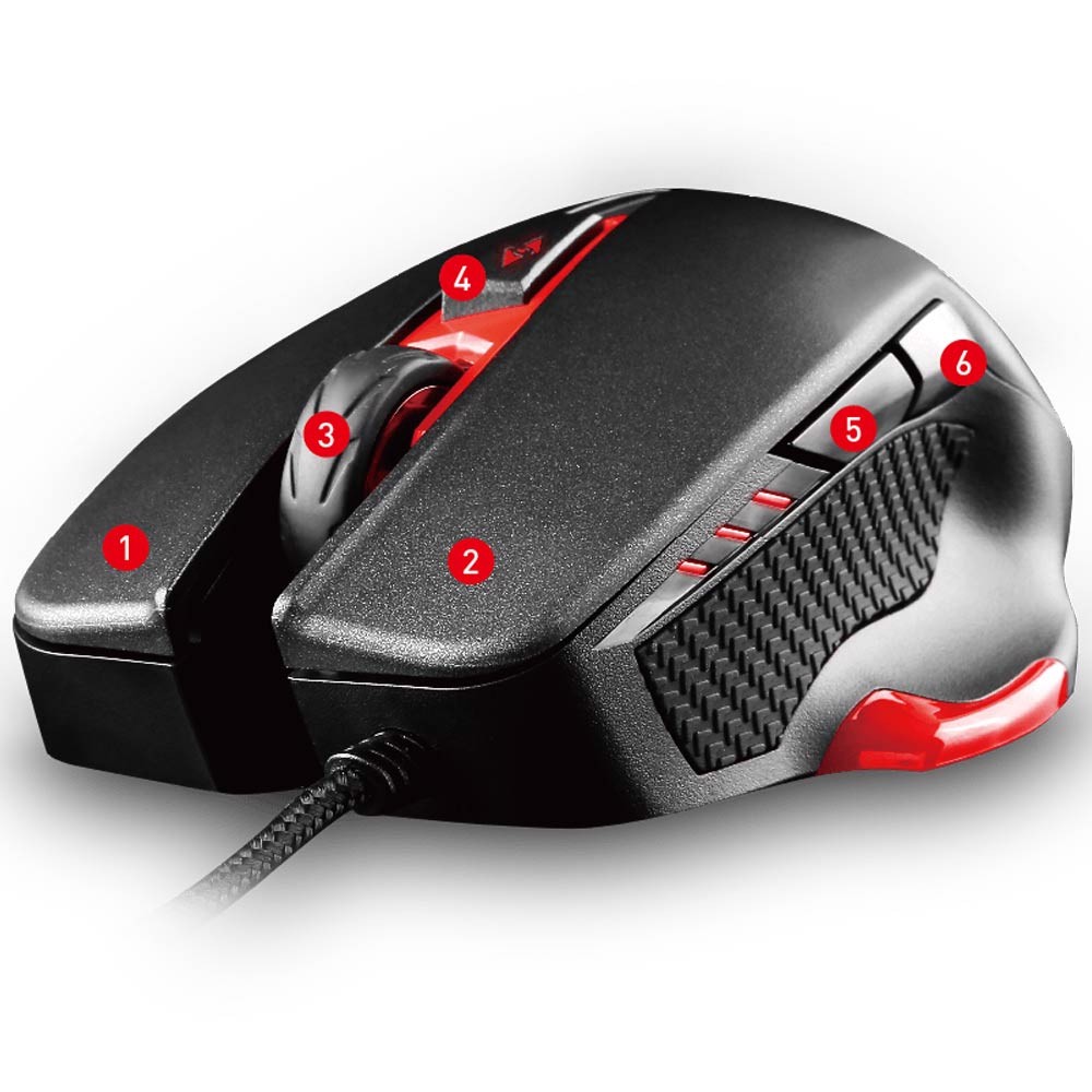 MSI Interceptor DS300 Gaming Mouse