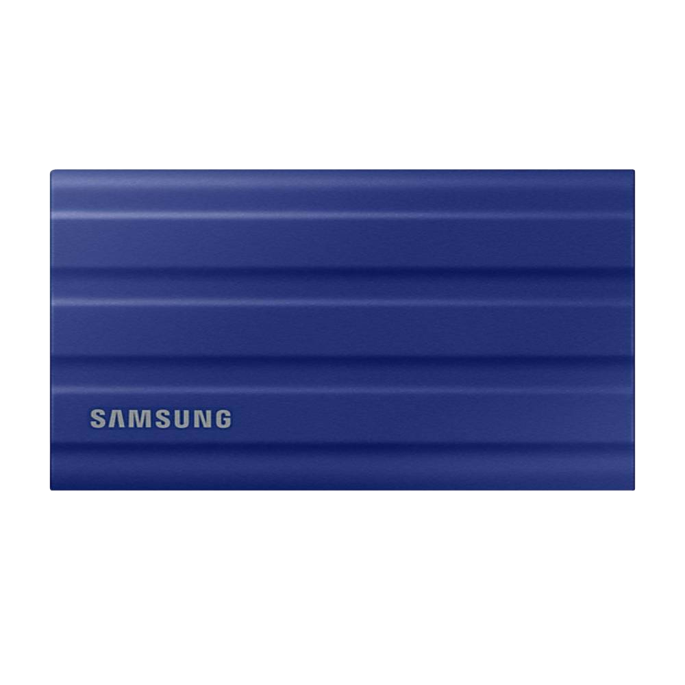 Samsung 1TB T7 Shield USB 3.2 Mavi Taşınabilir SSD (1050MB Okuma / 1000MB Yazma)