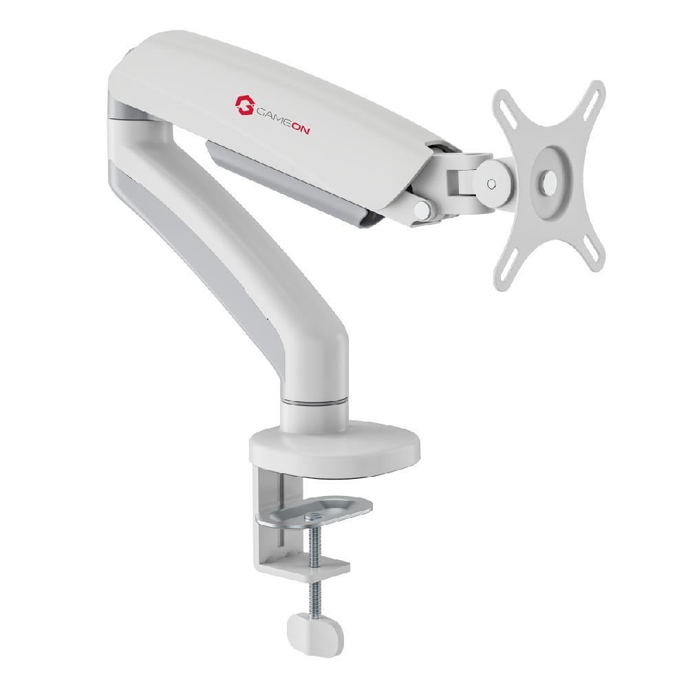 GAMEON GO-5400 17"-32" Oyun ve Ofis Kullanımı İçin Beyaz Monitör Askı Aparatı