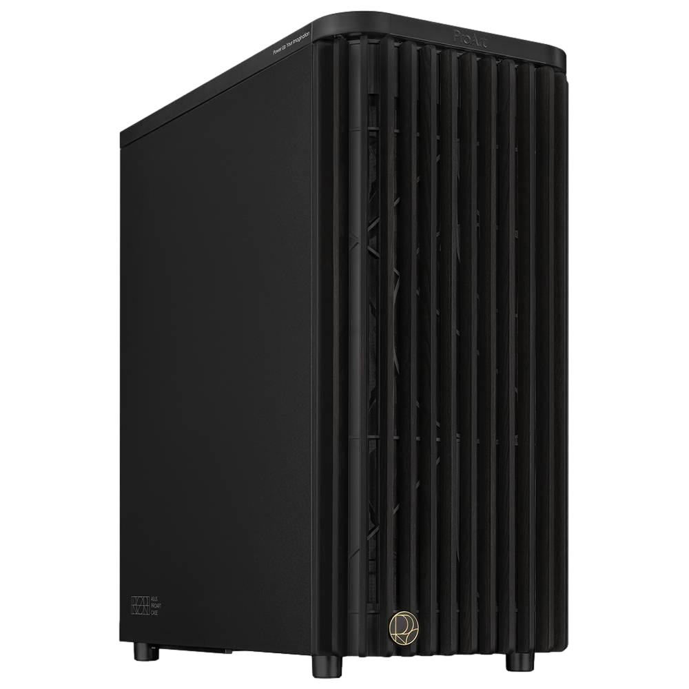 ASUS ProArt PA401 Wood Edition USB 3.2 USB C Metal Panel ATX Mid Tower Kasa