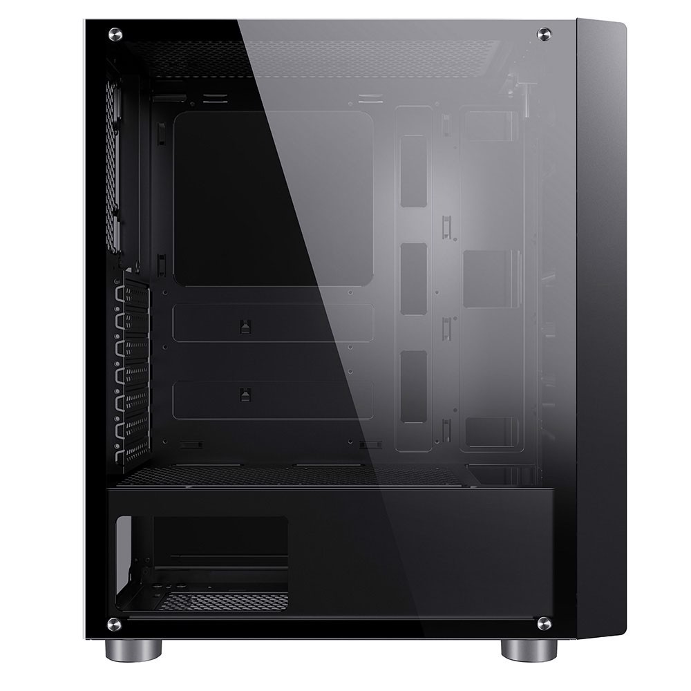POWER BOOST VK-G3403S 650W 80+ Tempered Glass Mesh Panel USB 3.0 Mid Tower Kasa