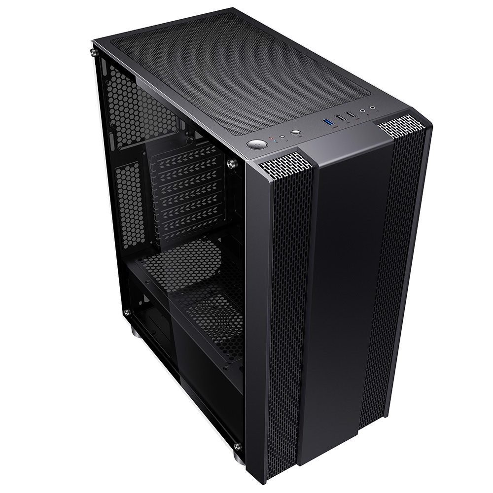 POWER BOOST VK-G3403S 650W 80+ Tempered Glass Mesh Panel USB 3.0 Mid Tower Kasa