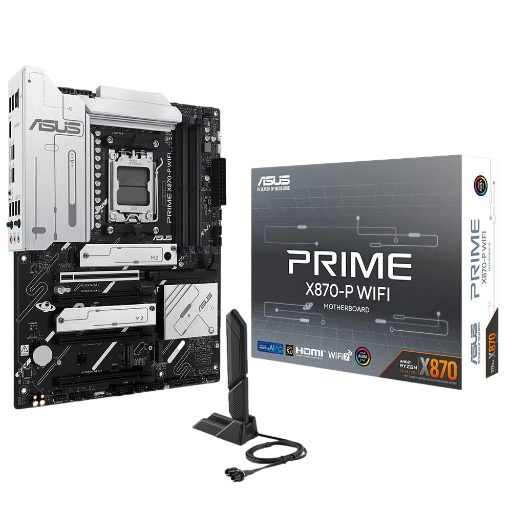 ASUS PRIME X870-P WIFI 8000MHz OC DDR5 Soket AM5 M.2 HDMI ATX Anakart