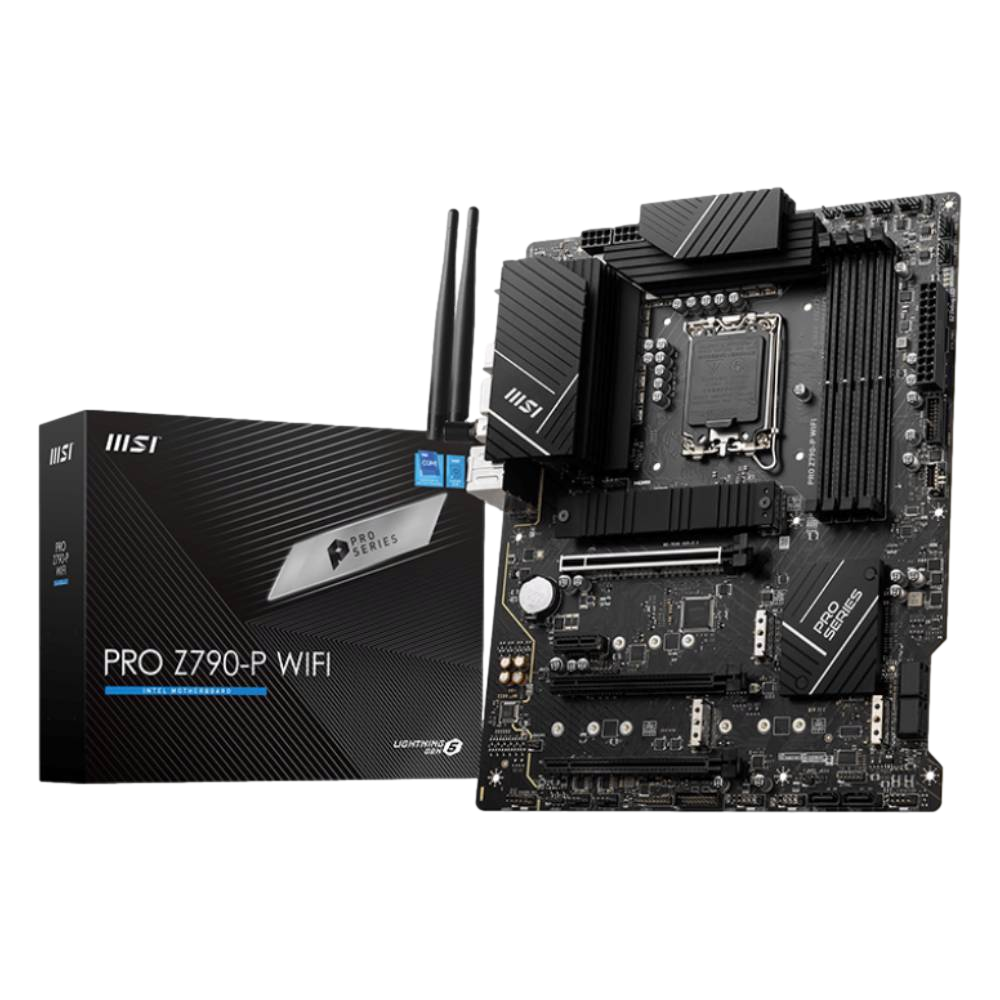MSI PRO Z790-P WIFI 7000MHz(OC) DDR5 Soket 1700 M.2 HDMI DP ATX Anakart
