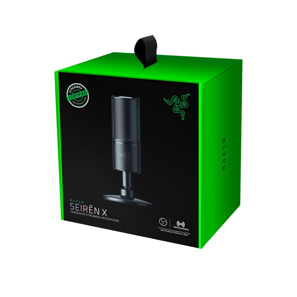 Razer Seiren X Masaüstü Kablolu Siyah Mikrofon