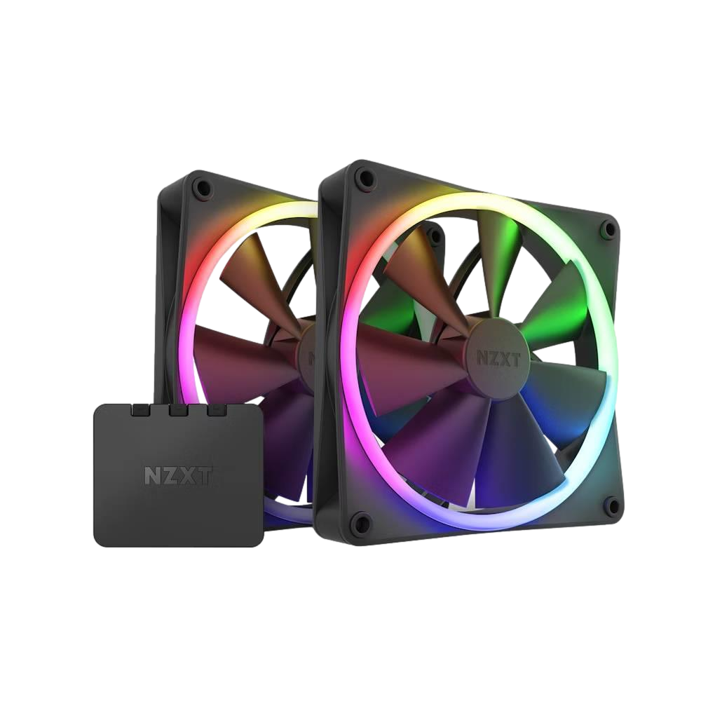 NZXT F140 RGB 140mm Siyah İkili Kasa Fanı