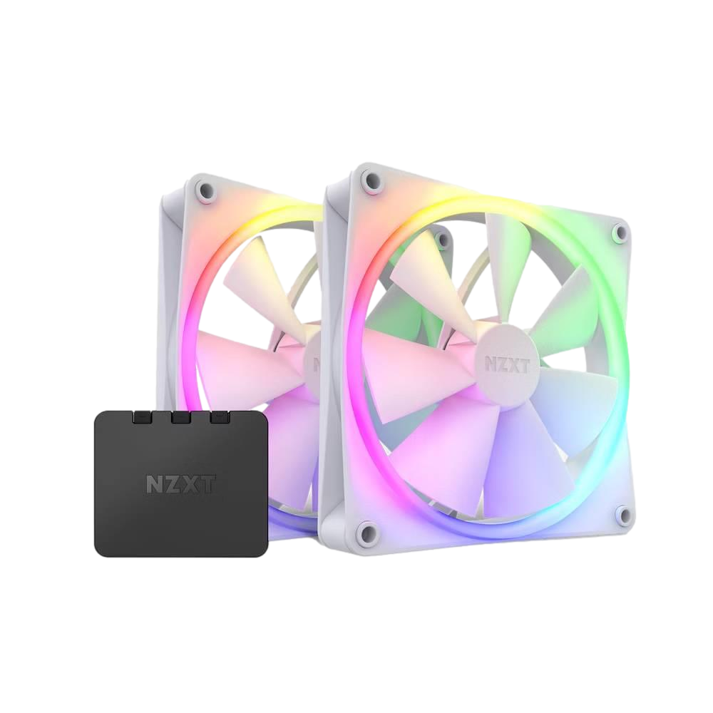 NZXT F140 RGB 140mm Beyaz İkili Kasa Fanı