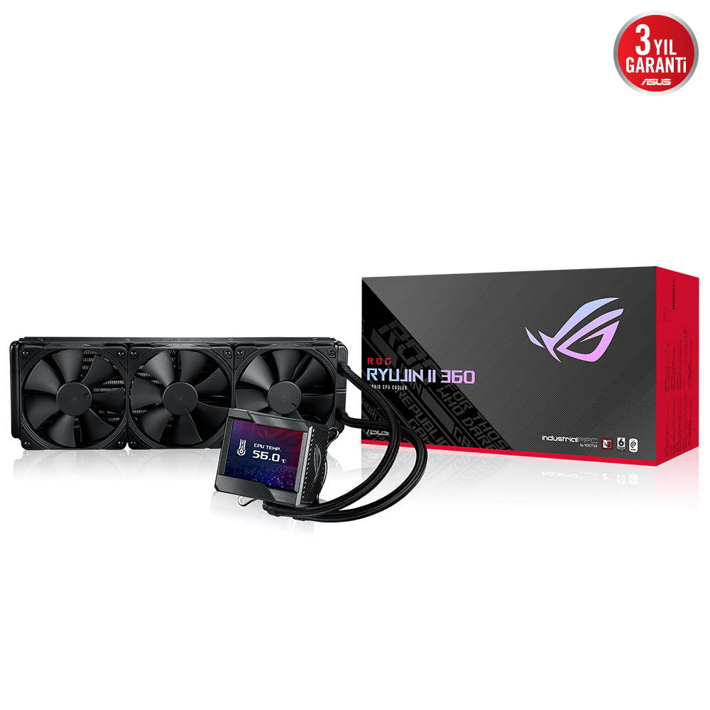 ASUS ROG RYUJIN II 360 LiveDash OLED 360mm İşlemci Sıvı Soğutucu