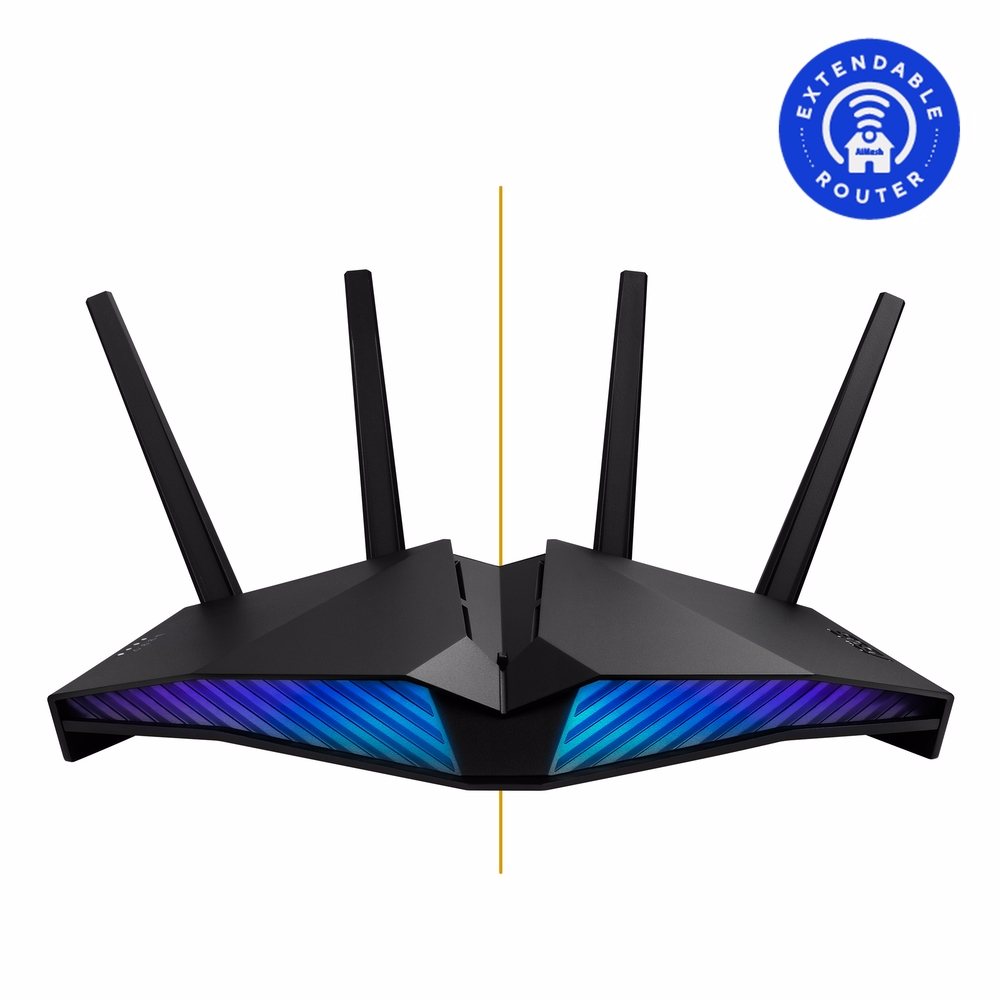 ASUS RT-AX82U WIFI6 DualBand Gaming Ai Mesh AiProtection Torrent Bulut DLNA 4G VPN Router Access Point