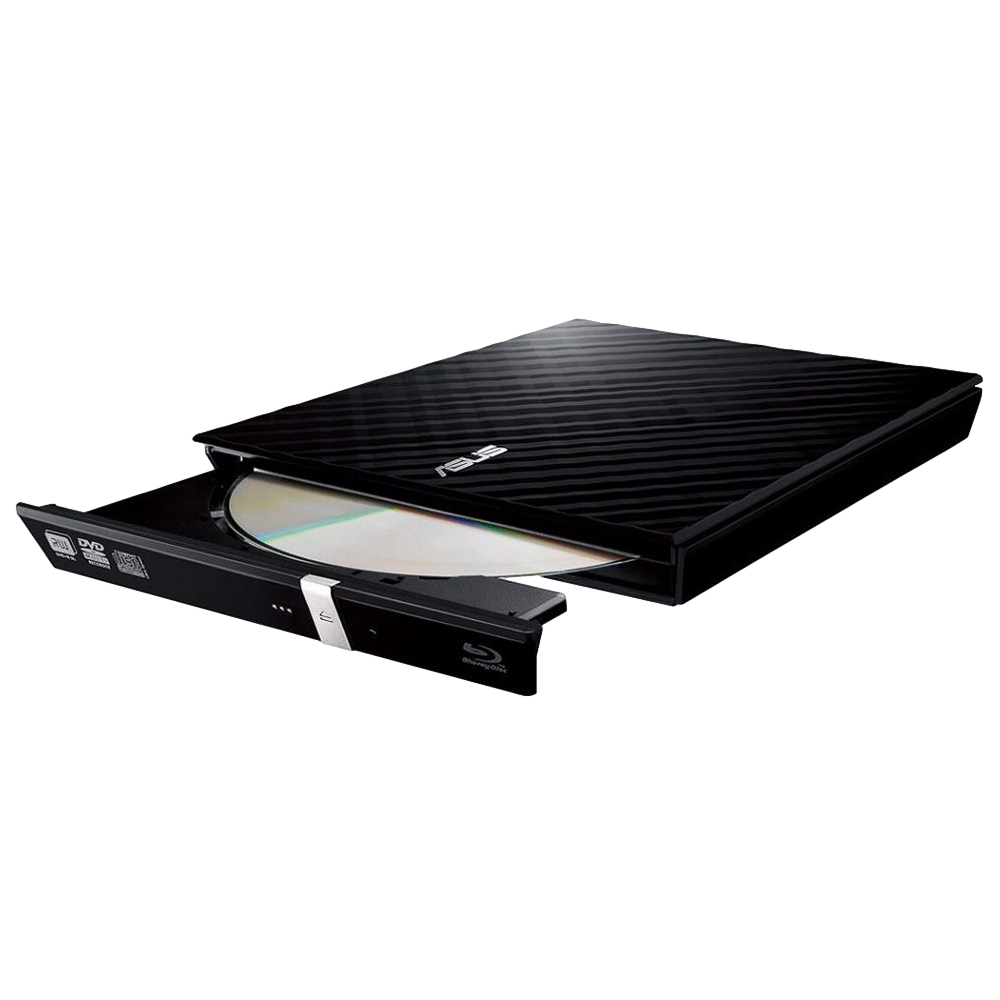 ASUS SDRW-08D2S-U Lite 8X HARİCİ SLİM DVD YAZICI - SİYAH