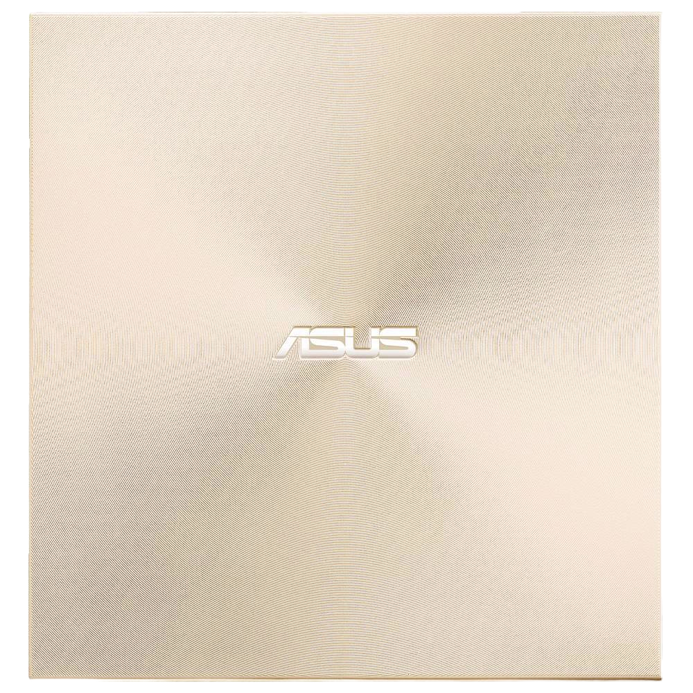 ASUS ZenDrive U8M Ultra İnce Harici USB-C DVD Windows ve Mac OS ile uyumlu M-DISC Altın Harici Sürücü ve Yazıcı