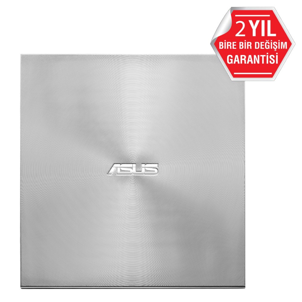 ASUS ZenDrive U9M Windows ve Mac OS USB Type-C M-DISC Ultra İnce Taşınabilir 8X DVD Gümüş Harici Yazıcı