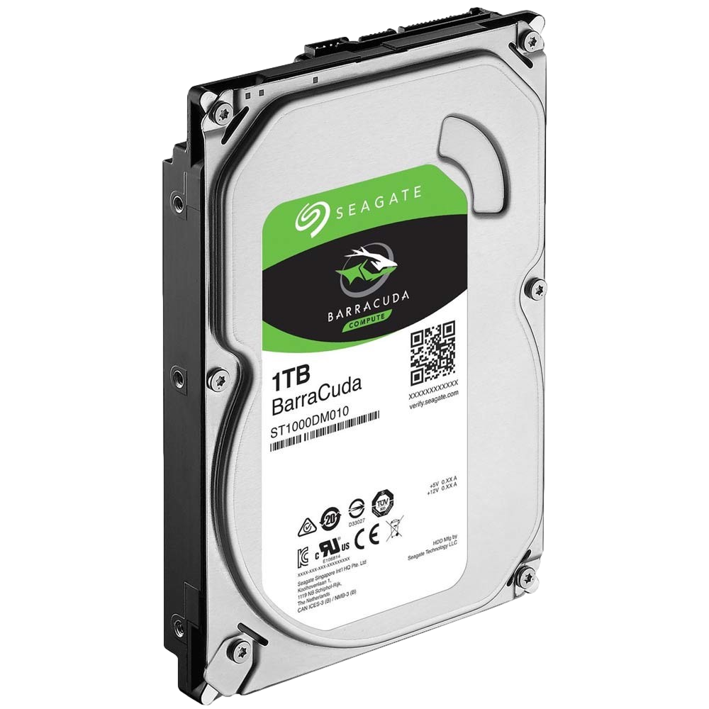 Seagate 1TB Barracuda 64MB 7200rpm 3.5  SATA 3.0 Harddisk