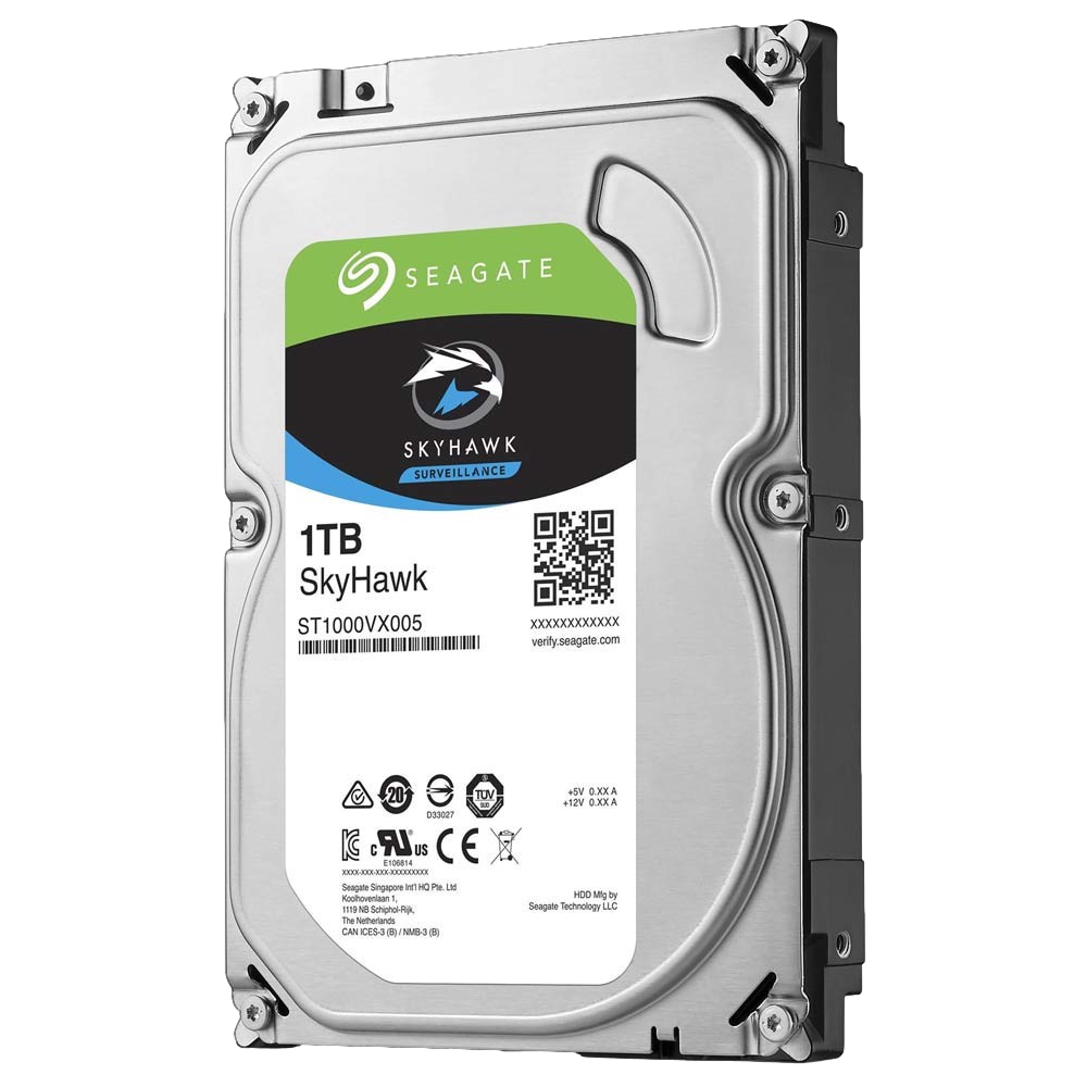 Seagate 1TB Skyhawk 64MB 3.5  SATA 3.0 Güvenlik Harddisk