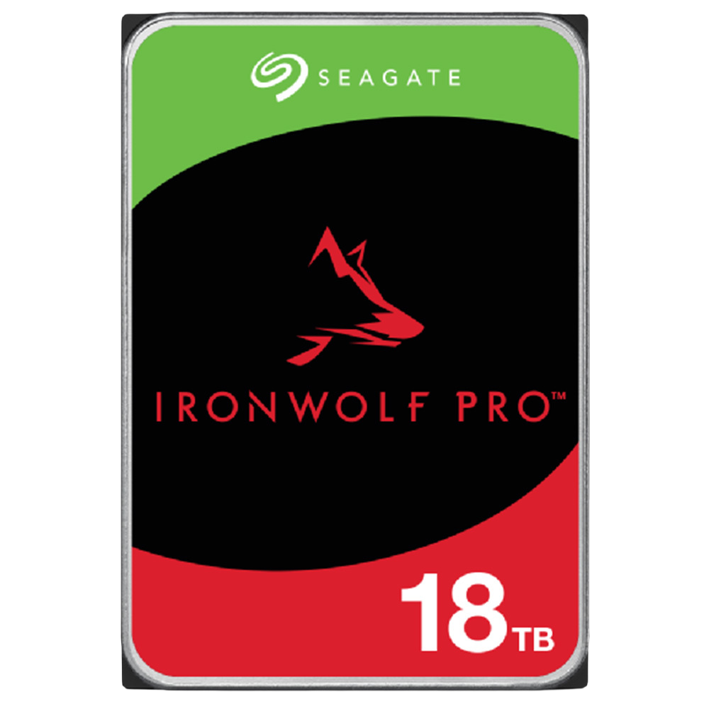 Seagate 18TB Ironwolf Pro 256MB 7200rpm 3.5" SATA 3.0 NAS Harddisk