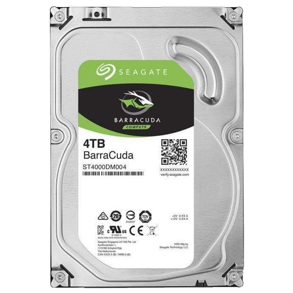 Seagate 4TB Barracuda 256MB 5400rpm 3.5  SATA 3.0 Harddisk