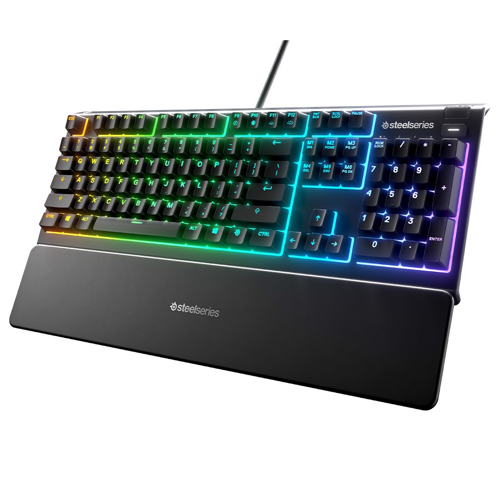 steelseries apex 5 hybrid blue türkçe rgb mekanik gaming klavye