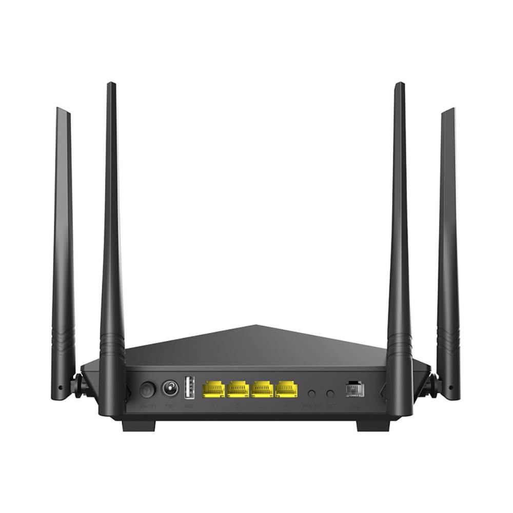 Tenda V12 AC1200 Dual-Band Wi-Fi Gigabit VDSL Modem Router| ITOPYA.COM