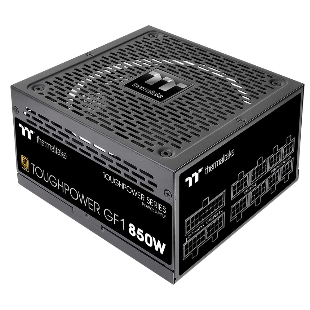 Thermaltake Toughpower GF1 850W 80+ Gold Full Modüler 140mm Fanli PSU ...