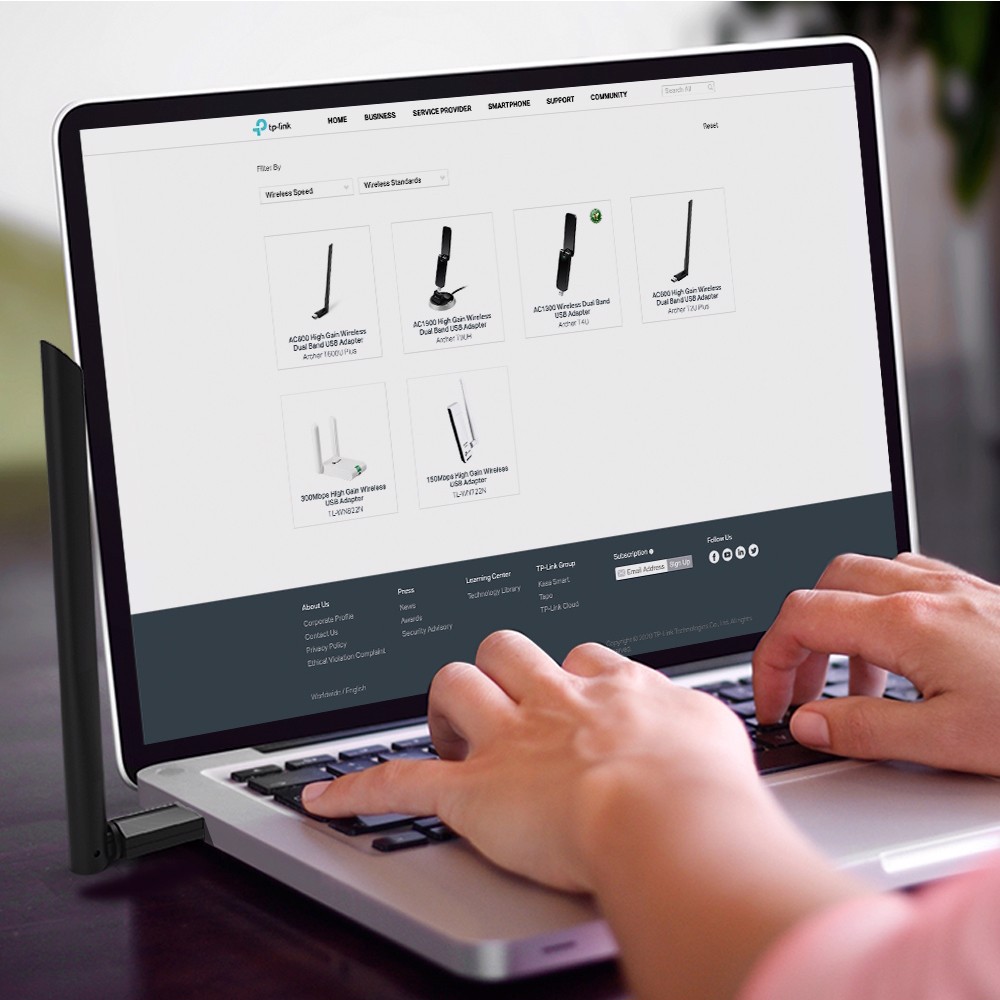 TP-LINK ARCHER T3U PLUS AC1300 Yüksek Kazançlı Kablosuz Çift Bant USB Adaptör