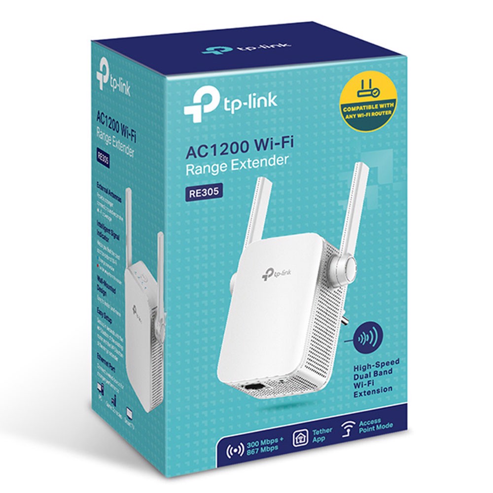TP-LINK RE305 AC1200 867Mbps Wi-Fi Menzil Genişletici