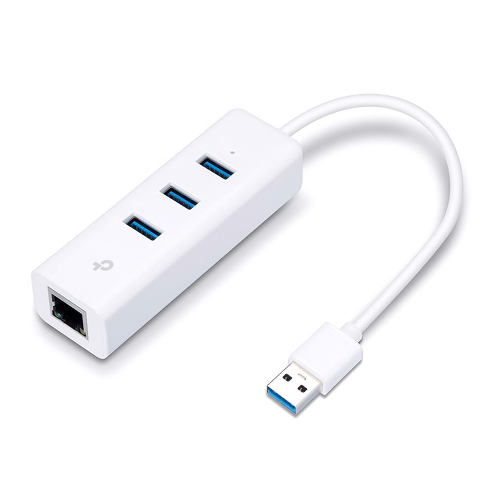 TP-LINK UE330 USB 3.0 3-Port Hub ve Gigabit Ethernet Adaptör