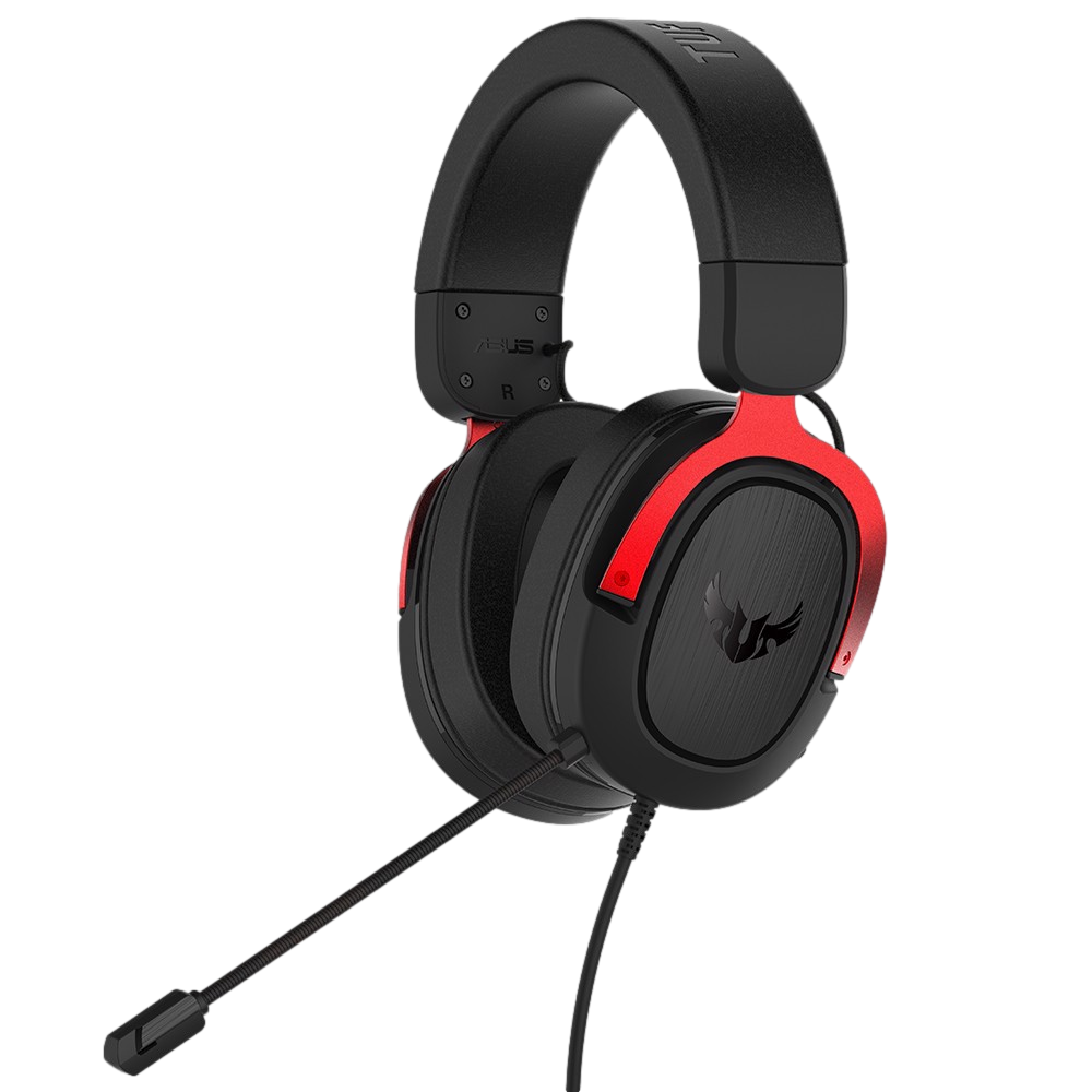 ASUS TUF GAMING H3 Kırmızı 7.1 Surround Gaming Kulaklık
