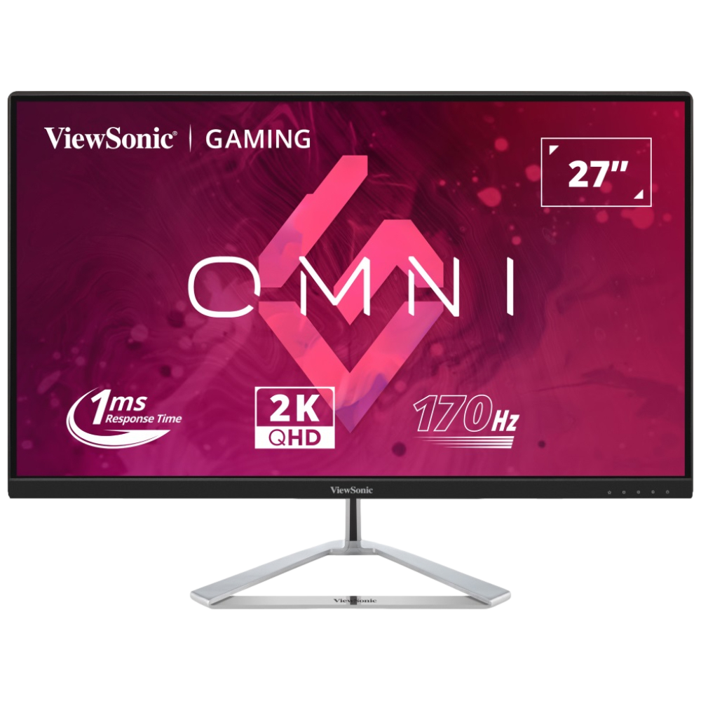 ViewSonic 27" VX2780-2K 170Hz 1ms HDMI DP HDR10 FreeSync Premium QHD IPS Gaming Monitör