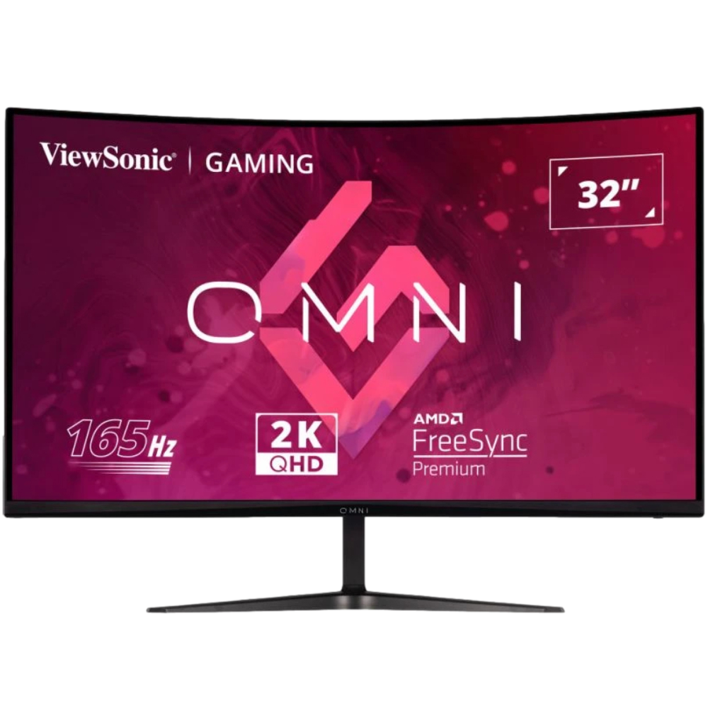 ViewSonic VX3218C-2K 32" 165Hz 1ms HDMI DP FreeSync Premium HDR10 QHD VA Curved Gaming Monitör