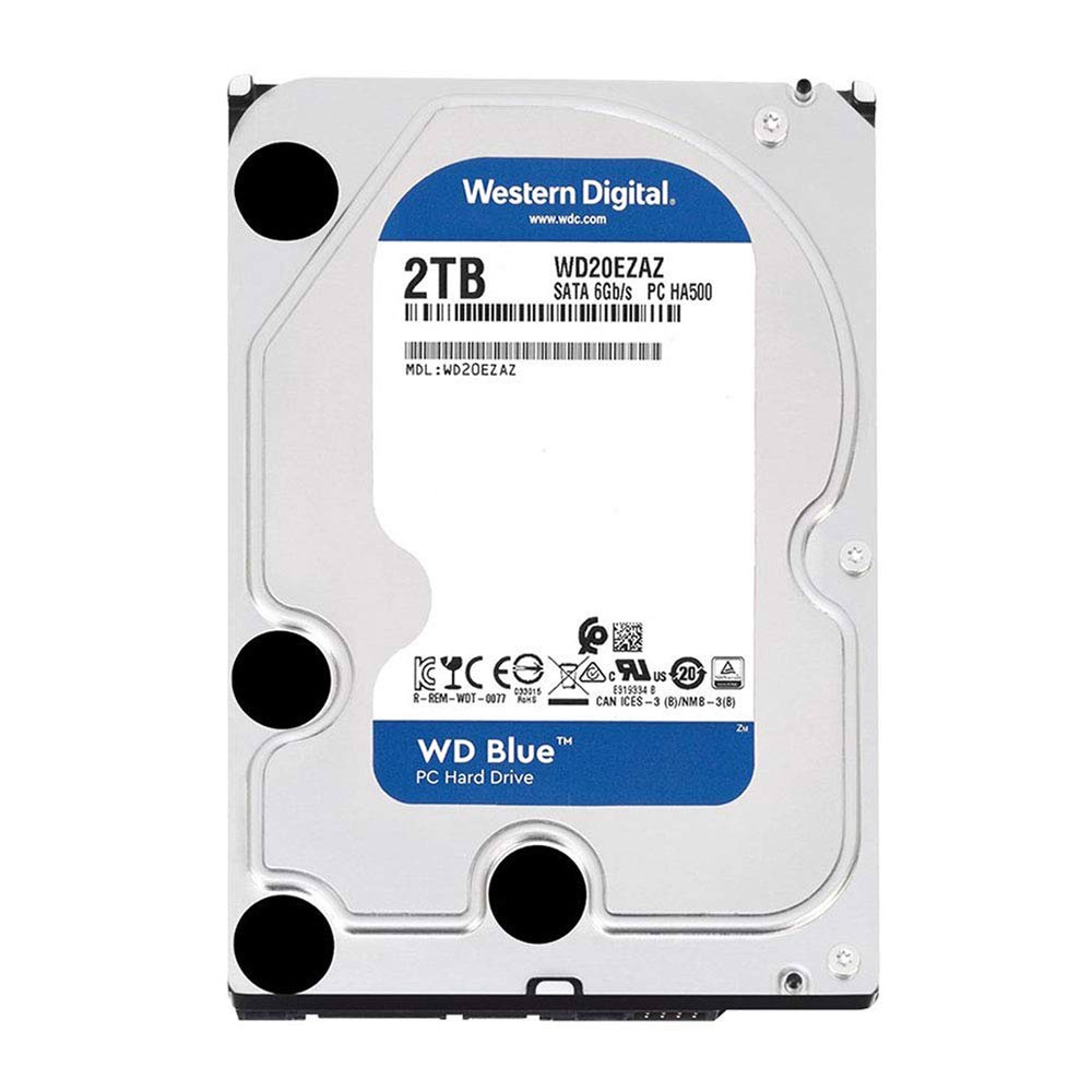 WD 2TB Blue 256MB 5400rpm 3.5" SATA 3.0 Harddisk