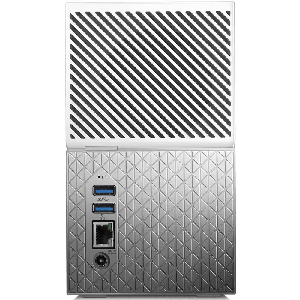 WD 8TB MY CLOUD HOME DUO Ethernet/USB 3.0 Gri NAS Harddisk