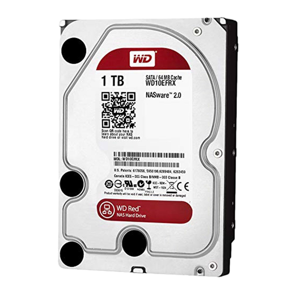 WD 1TB Red 64MB 5400rpm 3.5  SATA 3.0 NAS Harddisk