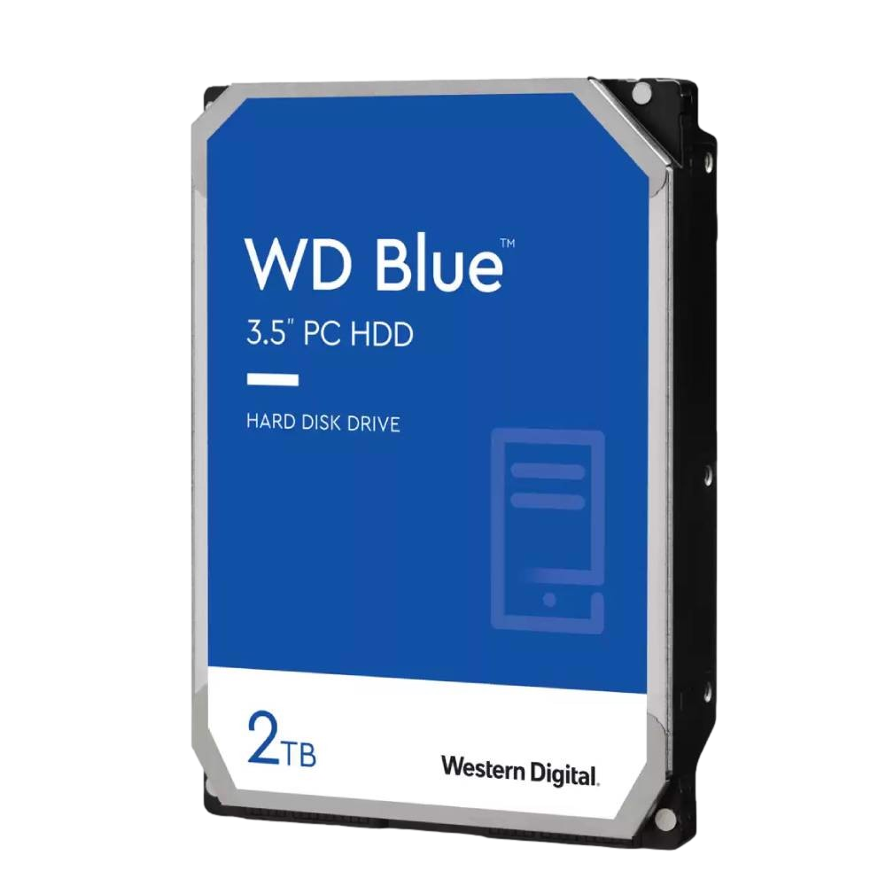 WD 2TB Blue 256MB 5400rpm 3.5" SATA 3.0 Harddisk