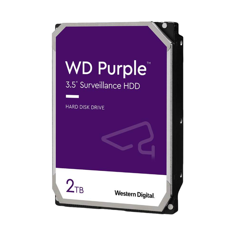 WD 2TB Purple 256MB 5400rpm 3.5 SATA 3.0 Güvenlik Harddisk