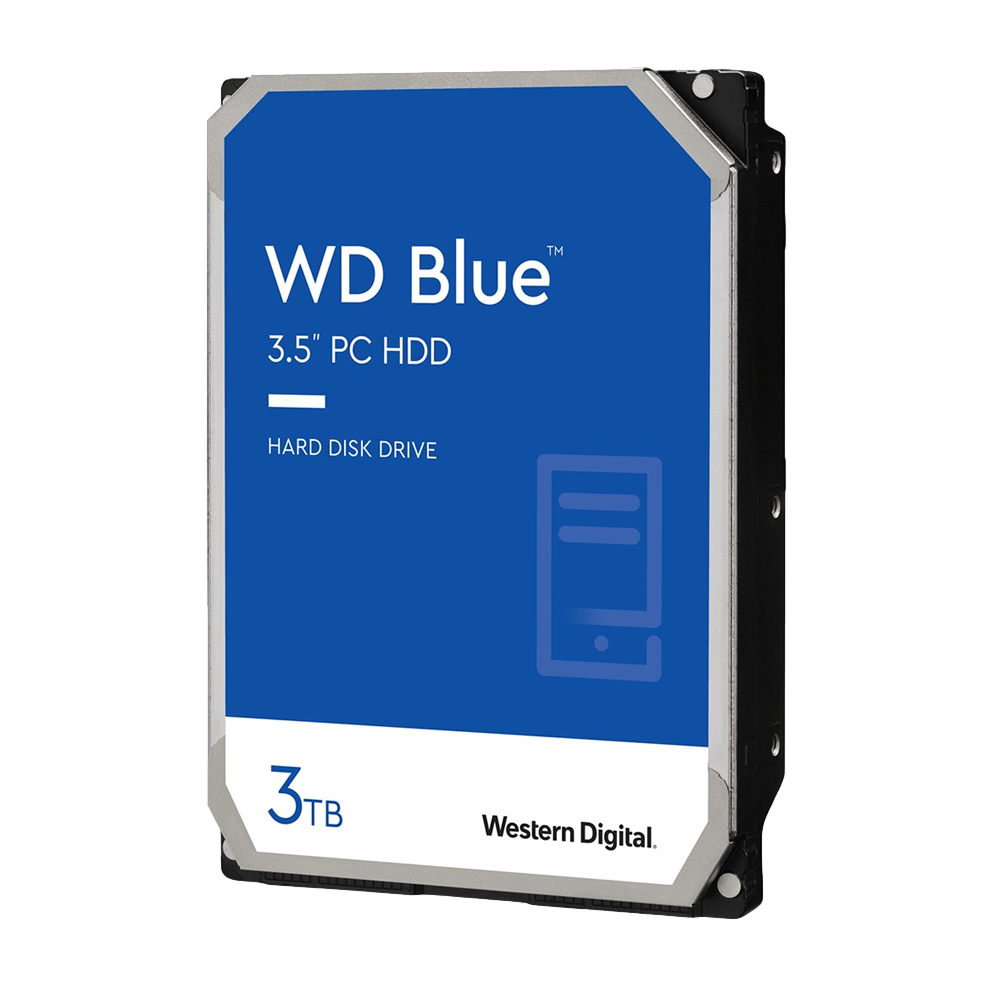 WD 3TB Blue 256MB 5400rpm 3.5" SATA 3.0 Harddisk
