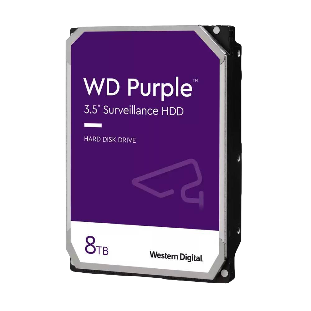 WD Purple 8TB 128MB 5640rpm 3.5 SATA 3.0 Güvenlik Harddisk