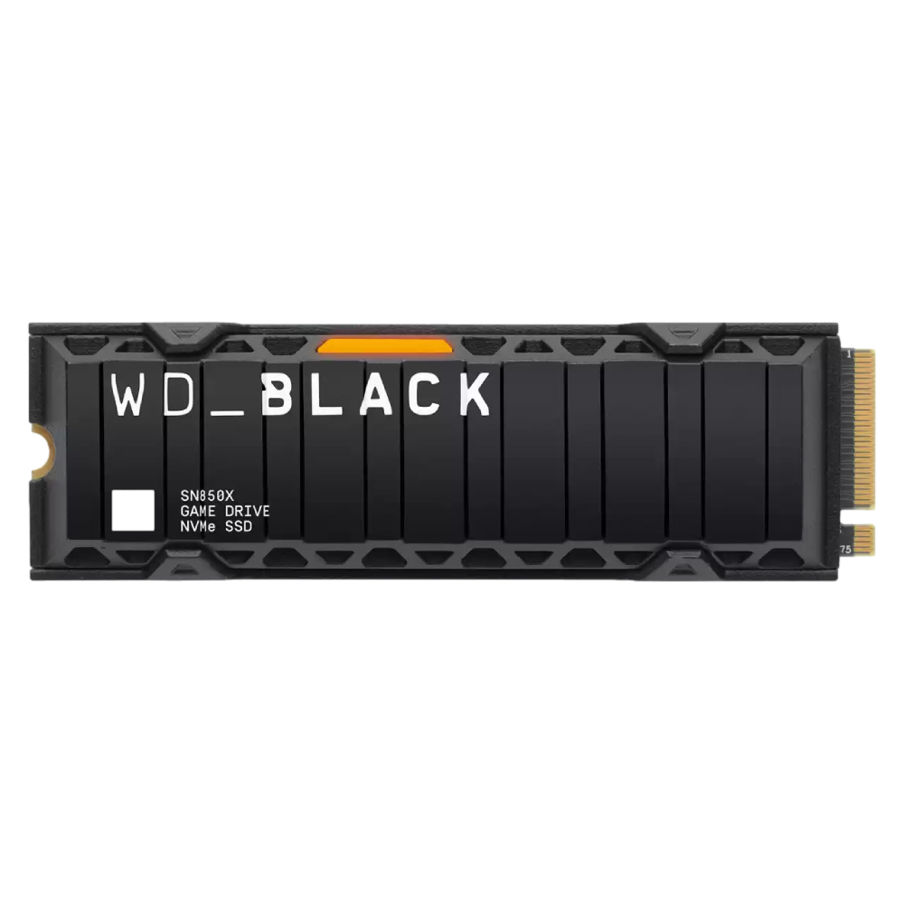 WD BLACK 1TB SN850X Heatsink Gen4 NVMe 2280 M.2 SSD (7300MB Okuma / 6300MB Yazma)