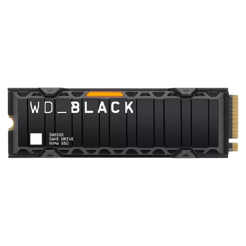 WD BLACK 2TB SN850X Heatsink Gen4x4 NVMe 2280 M.2 SSD (7300MB Okuma / 6600MB Yazma)