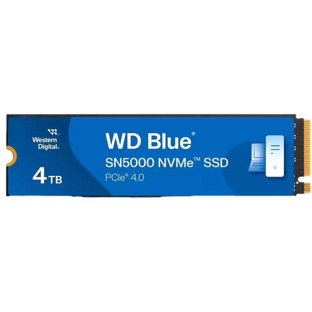 WD 4TB BLUE SN5000 NVMe Gen4 M.2 SSD 5500MB Okuma / 5000MB Yazma
