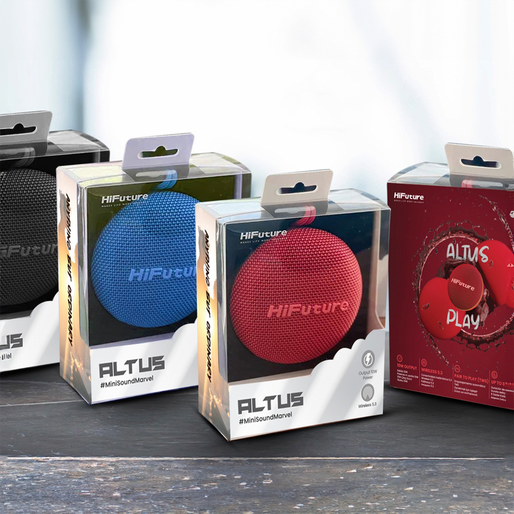 HiFuture Altus 10W Siyah Su Geçirmez Bluetooth Hoparlör