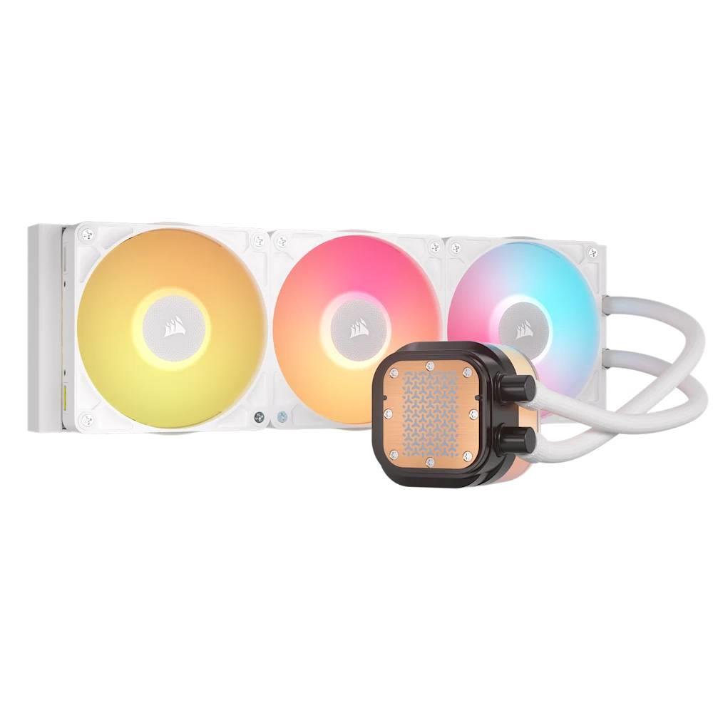 CORSAIR iCUE LINK TITAN 360 RX LCD 360mm Beyaz İşlemci Sıvı Soğutucu