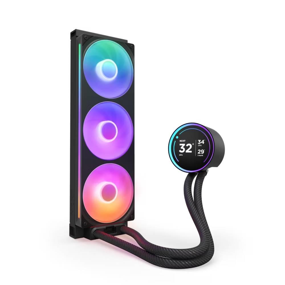 NZXT Kraken Elite 360 AIO LCD 360mm RGB Siyah Sıvı İşlemci Soğutucusu