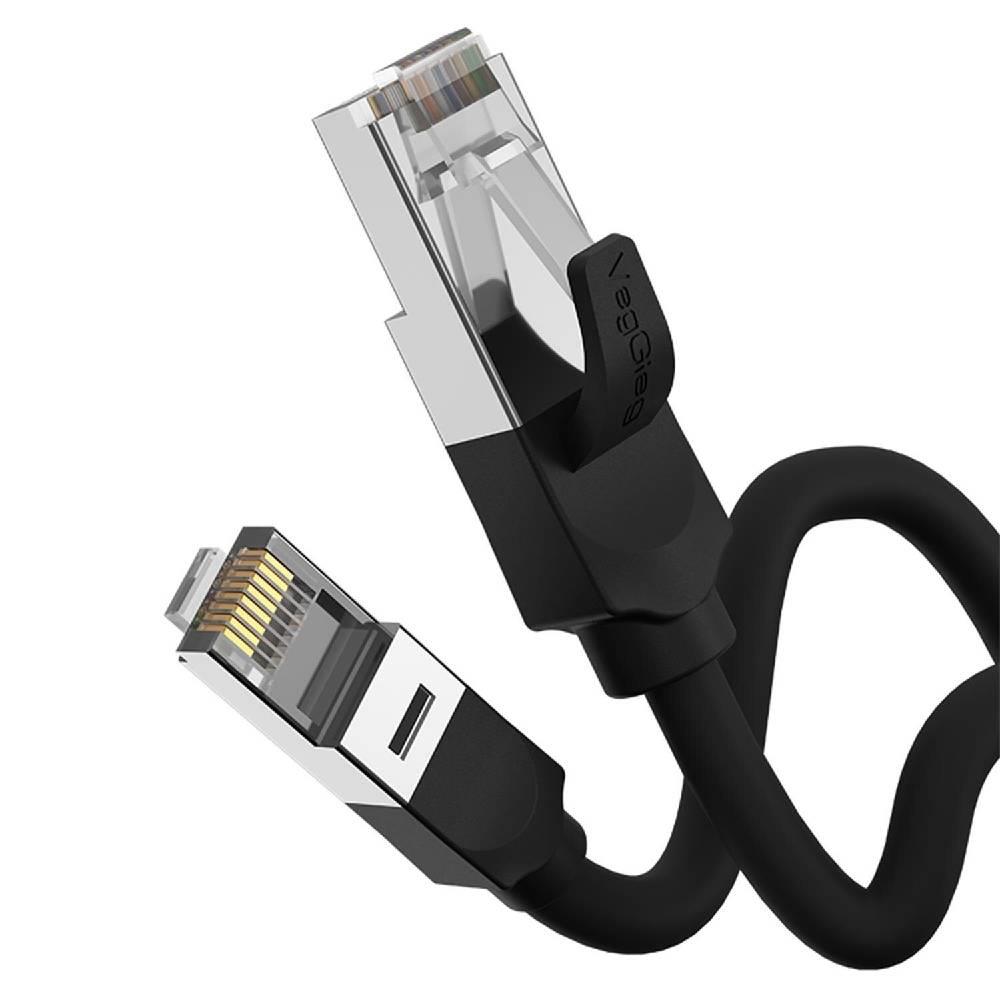 VegGieg Cat6 1000Mbps Gigabit FTP RJ45 Ethernet Ağ Kablosu 1 Metre
