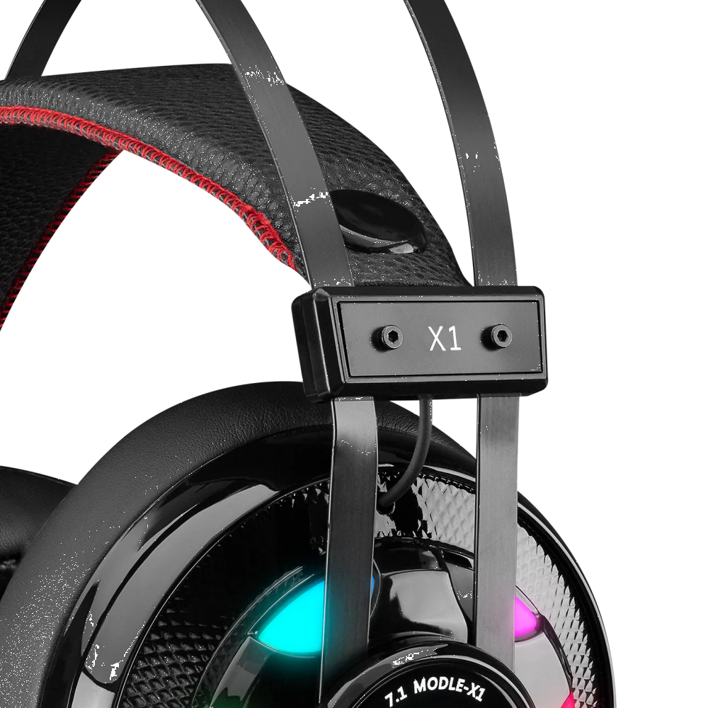 Rampage MIRACLE-X1 7.1 Surround RGB Siyah Mikrofonlu Gaming Kulaklık