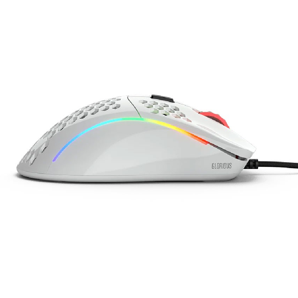 Glorious Model D Kablolu Parlak Beyaz Gaming Mouse