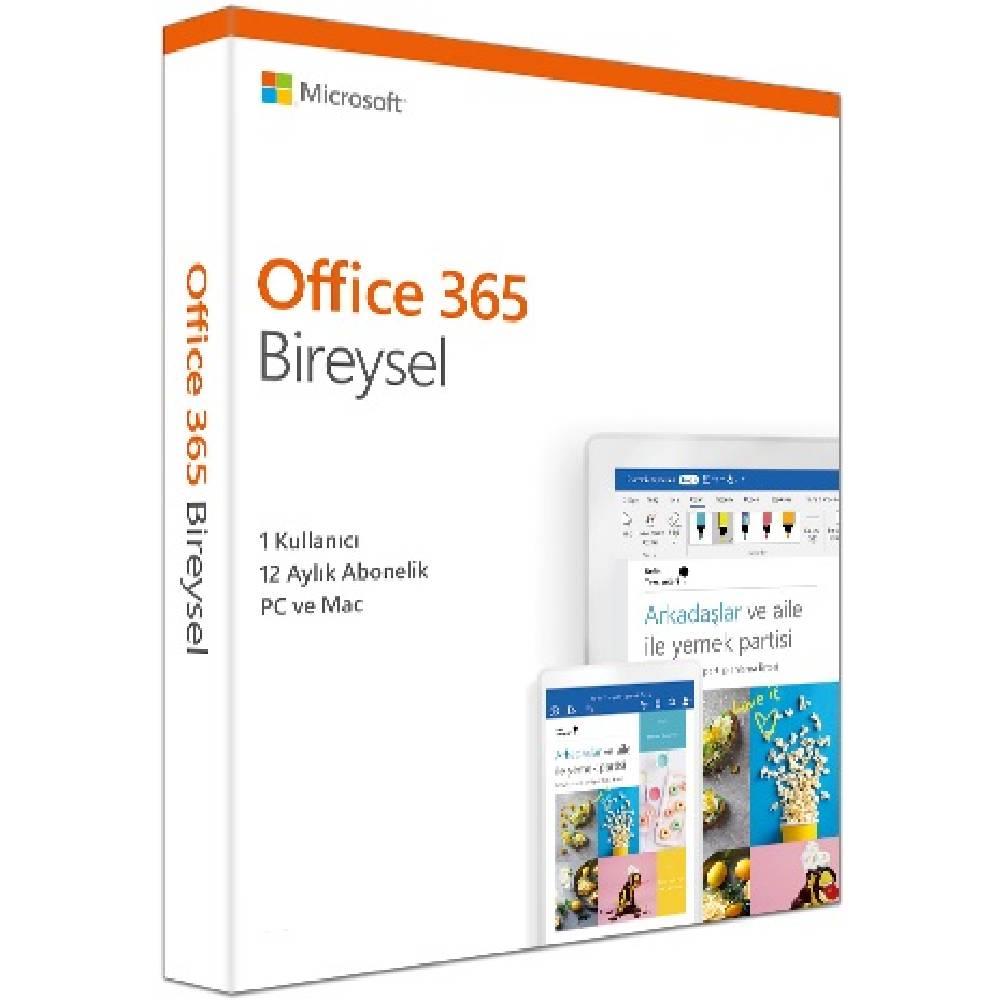 Microsoft Office 365 Bireysel Türkçe Kutu 1 Yıl