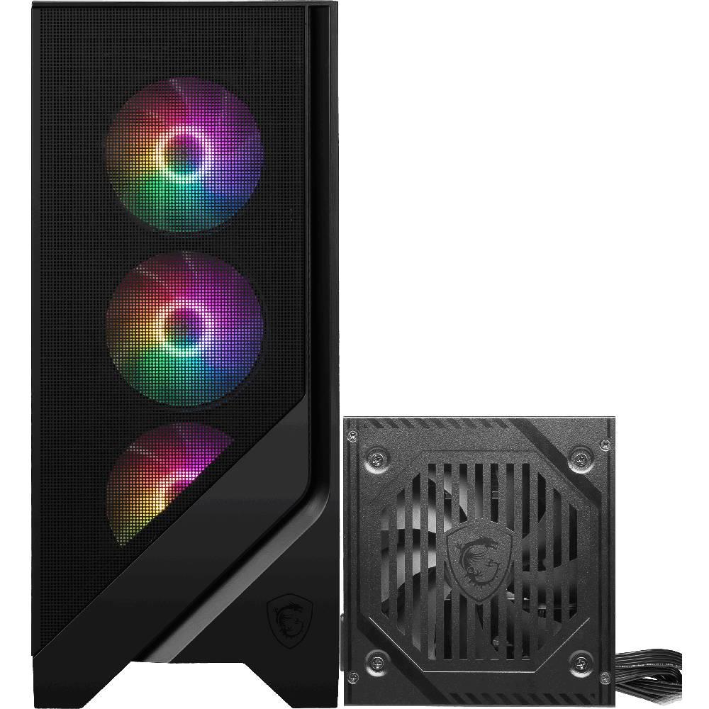 MSI MAG FORGE 120A B65 650W 80+ Tempered Glass RGB Fan USB 3.2 ATX Bilgisayar Kasası