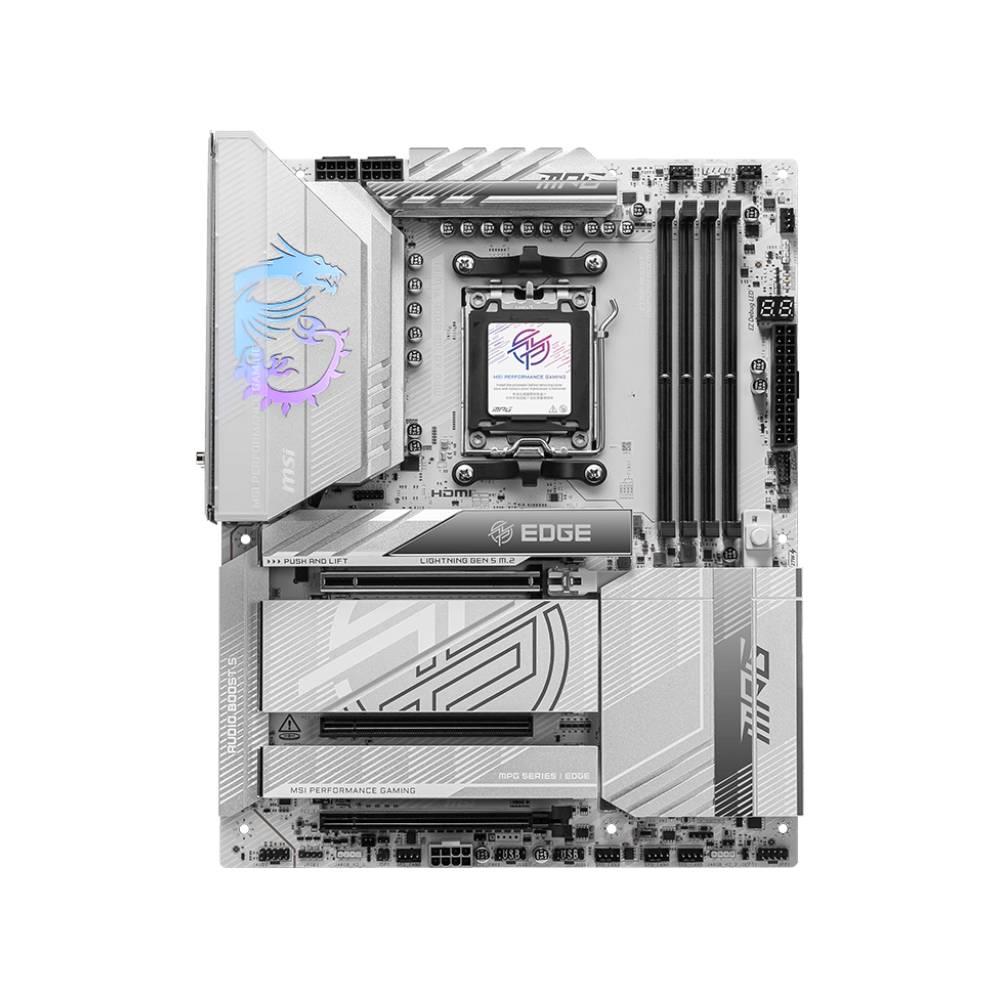 MSI MPG X870E EDGE TI WIFI 8400MHz(OC) DDR5 Soket AM5 M.2 HDMI USB4 ATX Anakart