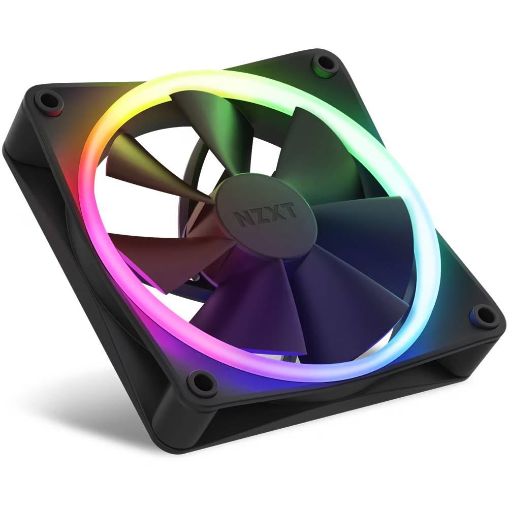 NZXT F120 RGB 120mm Siyah Üçlü Kasa Fanı